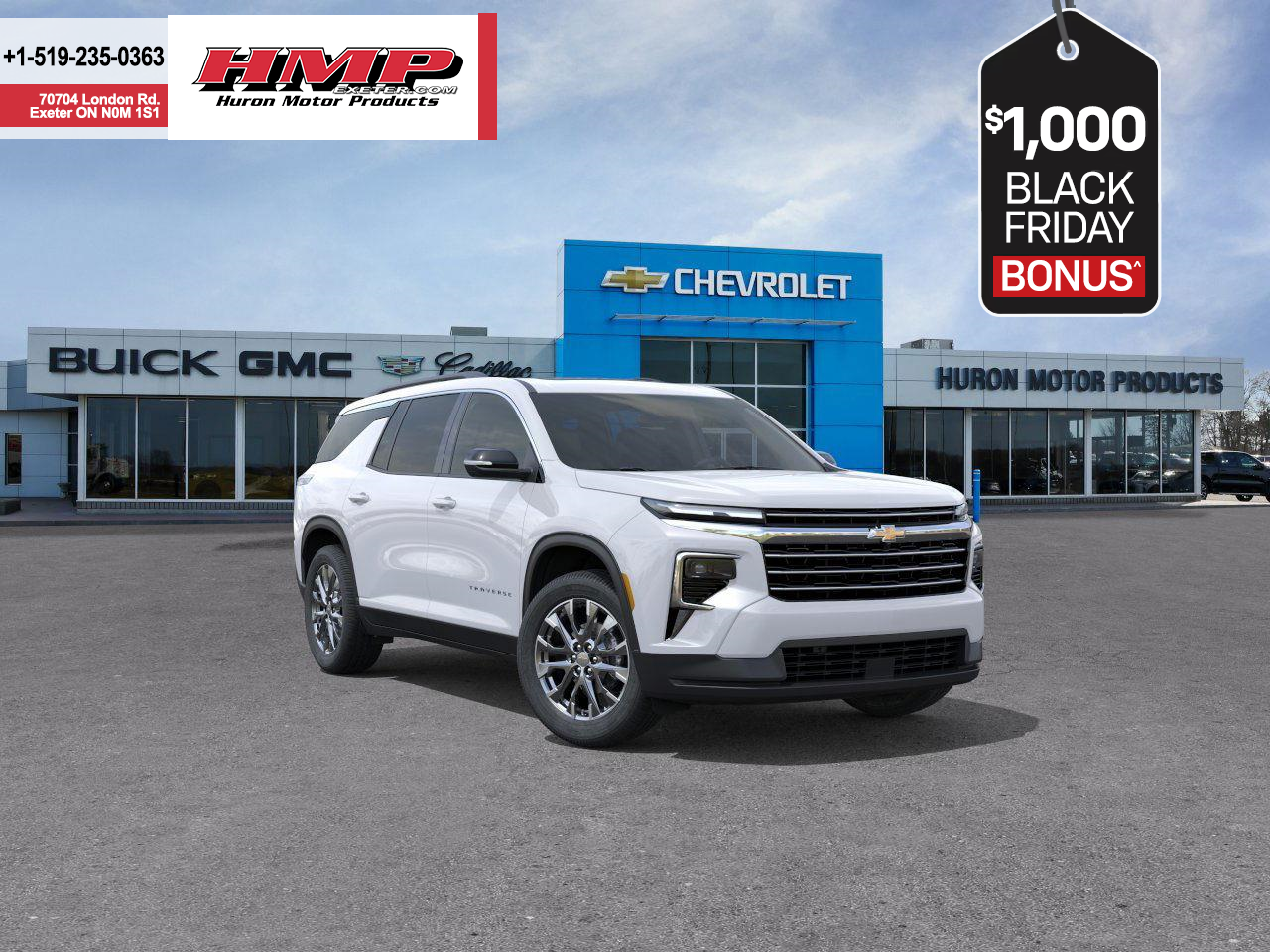 new 2026 Chevrolet Traverse car, priced at $61,367