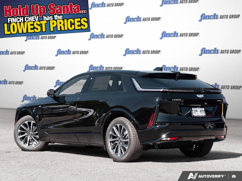 used 2025 Cadillac LYRIQ car, priced at $76,098