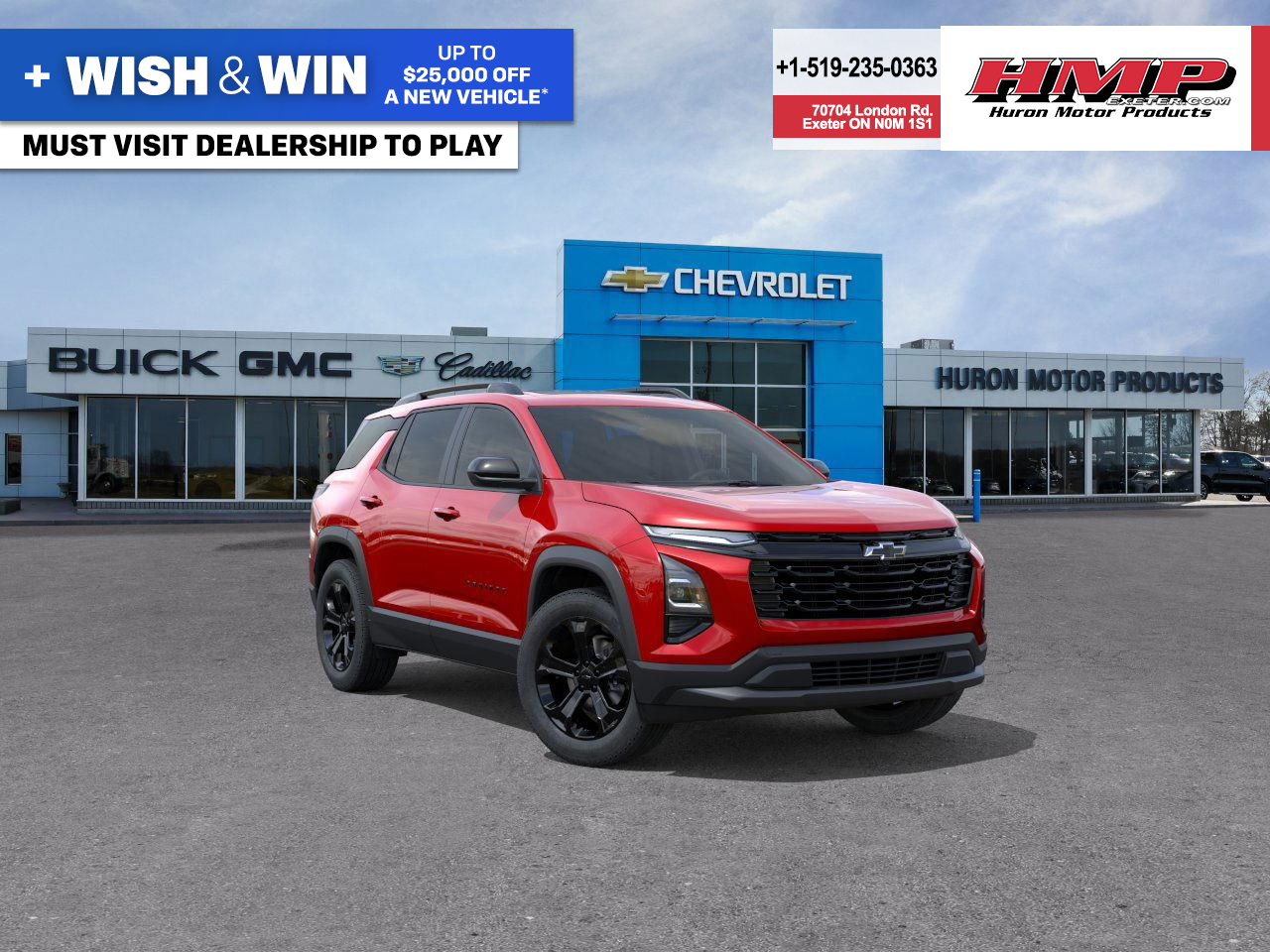 new 2026 Chevrolet Equinox car, priced at $45,352