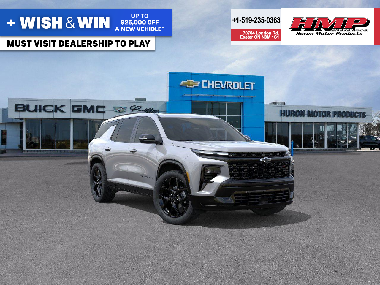 new 2026 Chevrolet Traverse car, priced at $71,852