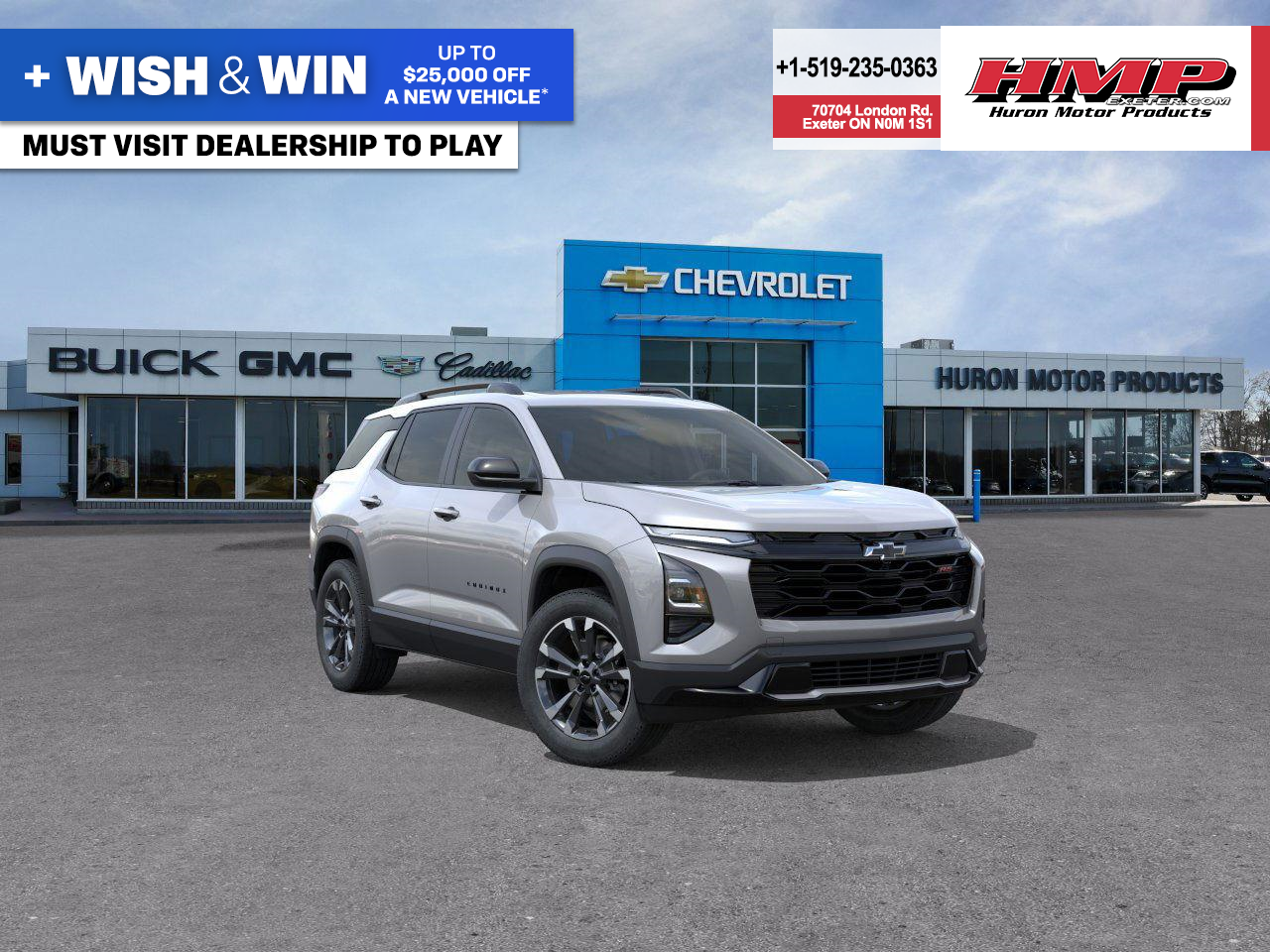 new 2026 Chevrolet Equinox car, priced at $47,098