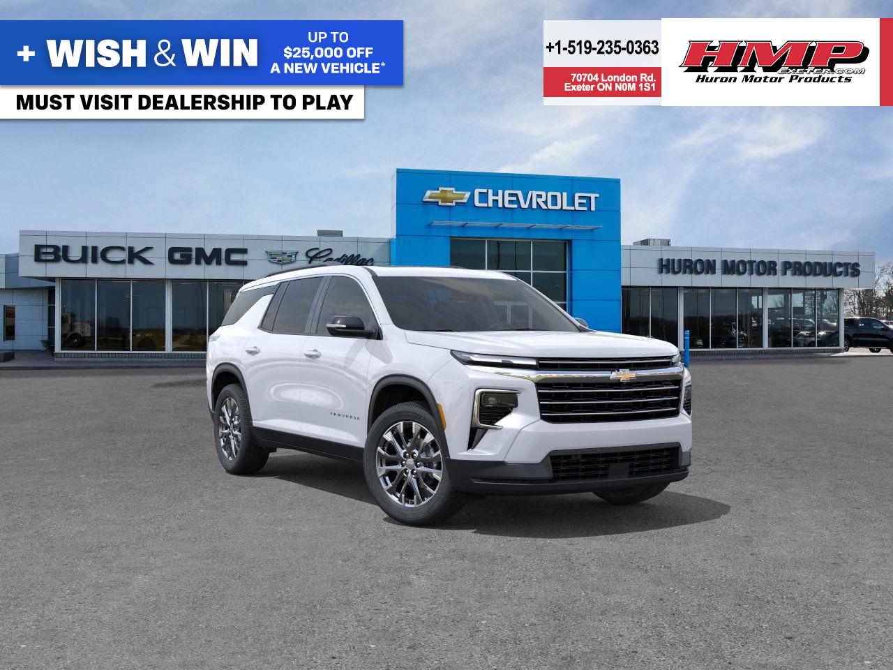 new 2026 Chevrolet Traverse car, priced at $61,367