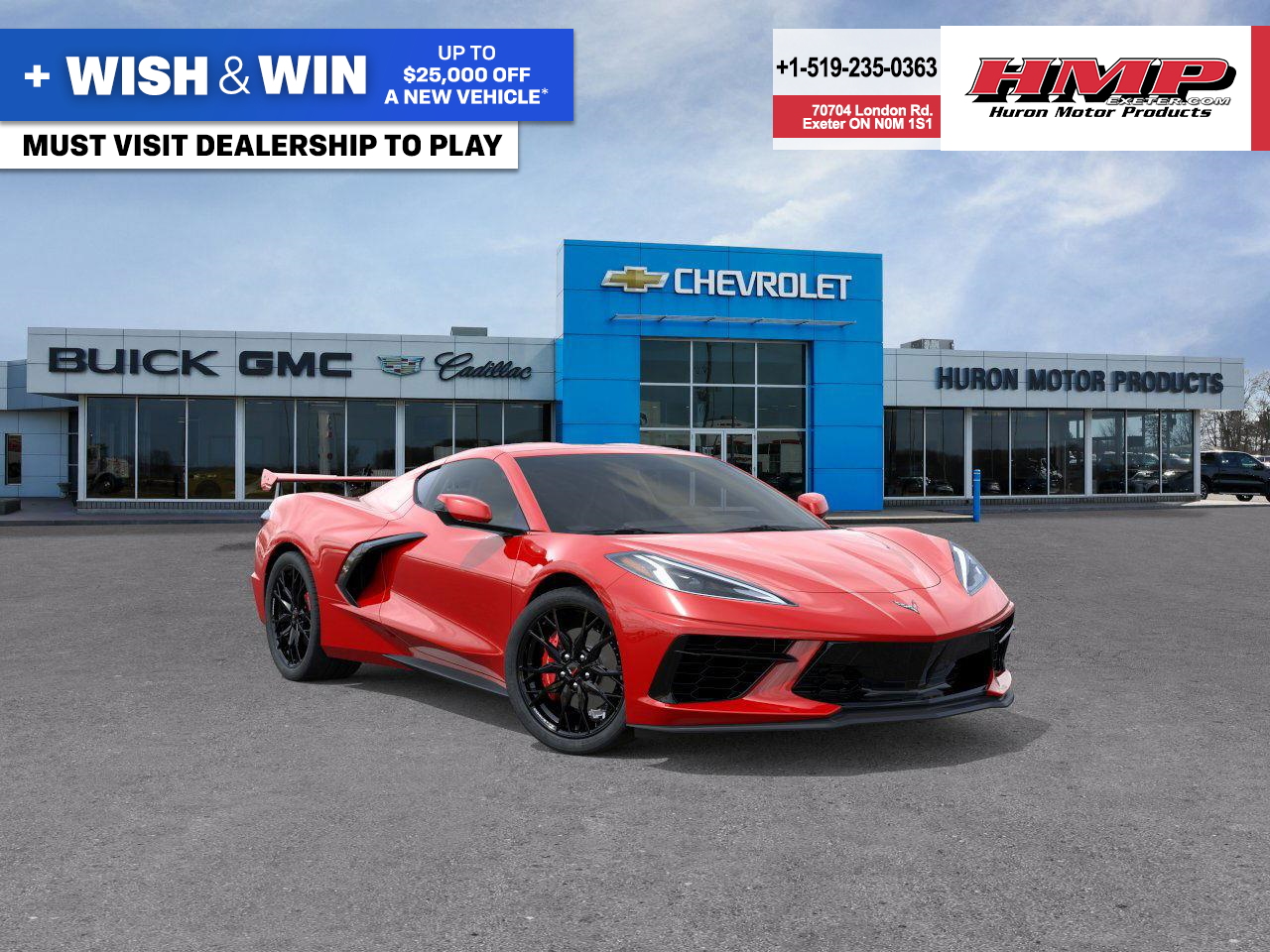 new 2026 Chevrolet Corvette car, priced at $99,183
