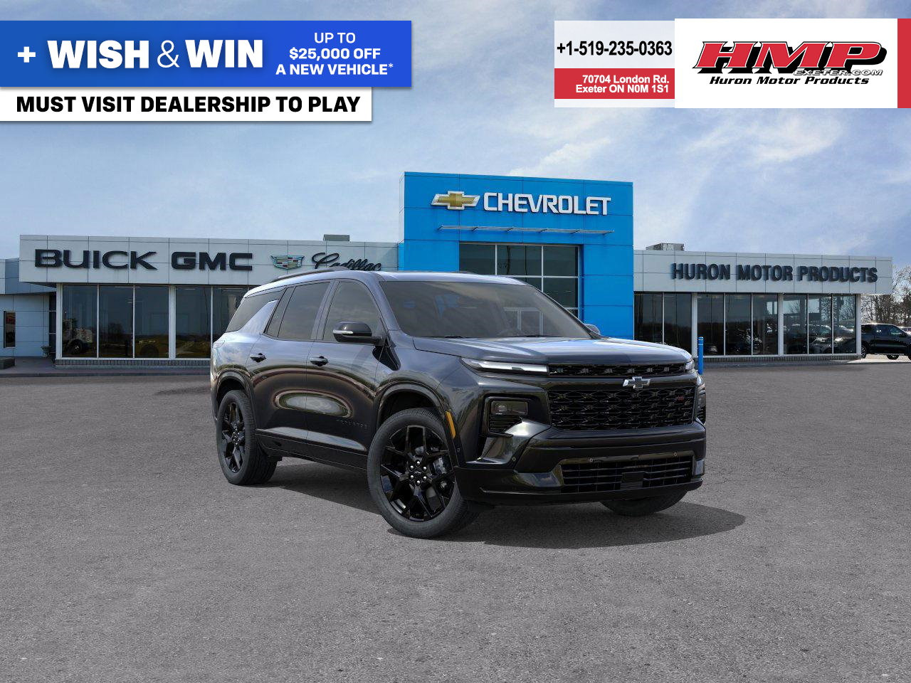 new 2026 Chevrolet Traverse car, priced at $72,098